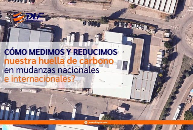 huella de carbono en mudanzas
